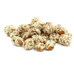 Brændte Peanuts med kanel og sesam