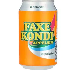 Faxe Kondi Appelsin 0 kalorier 24 x 33 cl