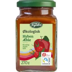 Hyben/Æblemarmelade Fynbo Øko 270 g