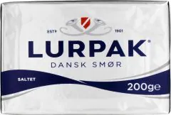 Lurpak Normalsaltet Smør 200 g