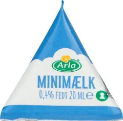 Minimælk UHT 100 x 20 ml. Arla