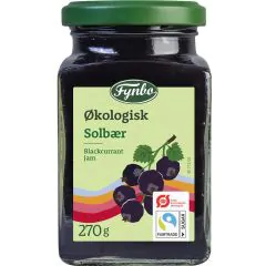 Solbærmarmelade Fynbo Øko 270 g